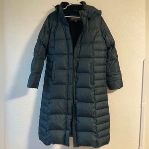 Eddie Bauer Lodge Down Duffle Coat Size Large